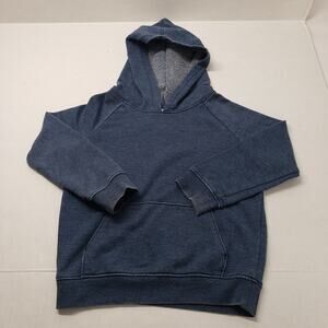 Wonder Nation Hoodie Boys 5T Blue Distressed Bohemian Grunge Casual Long Sleeve